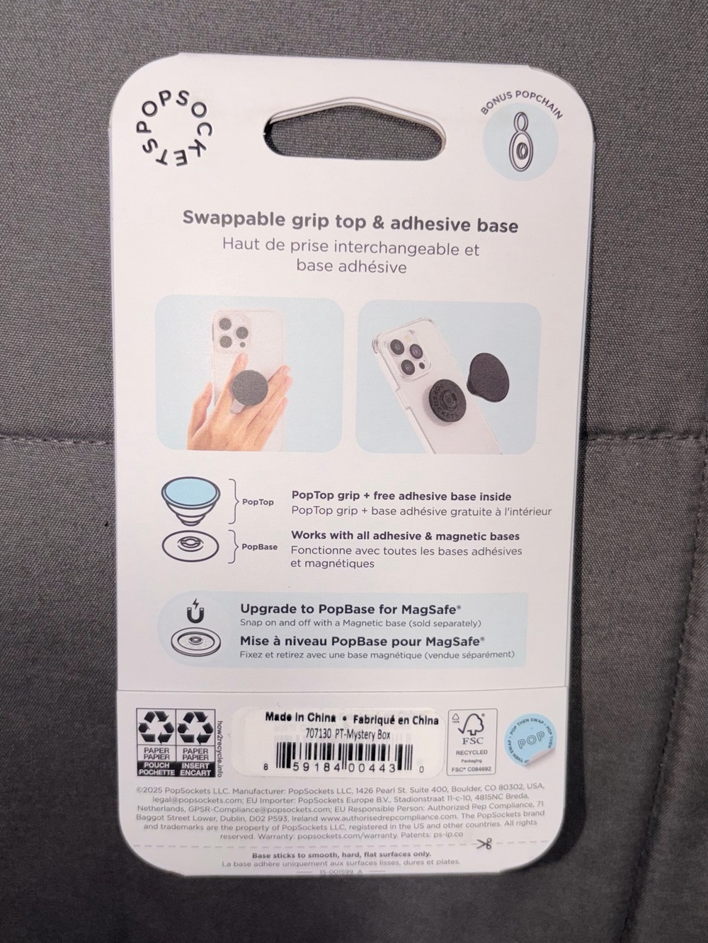 PopSockets PopTop - Picture 2 of 3